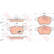 Слика 1 на плочки TRW COTEC GDB1271