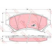 Слика 1 $на Плочки TRW COTEC GDB1308