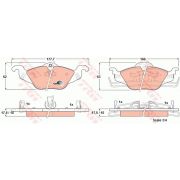 Слика 1 $на Плочки TRW COTEC GDB1351