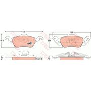 Слика 1 на плочки TRW COTEC GDB1358