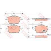 Слика 1 на плочки TRW COTEC GDB1376