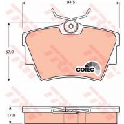 Слика 1 $на Плочки TRW COTEC GDB1479