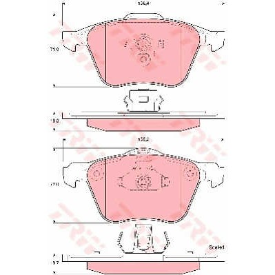 Слика на Плочки TRW COTEC GDB1576