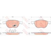 Слика 1 на плочки TRW COTEC GDB1583