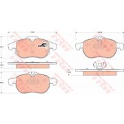 Слика 1 на плочки TRW COTEC GDB1613