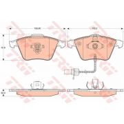 Слика 1 на плочки TRW COTEC GDB1617