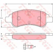 Слика 1 на плочки TRW COTEC GDB1623