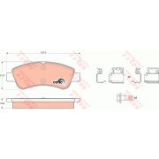 Слика 1 на плочки TRW COTEC GDB1677