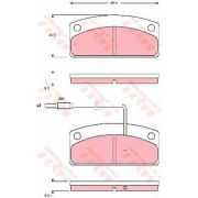 Слика 1 $на Плочки TRW COTEC GDB1679