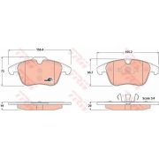 Слика 1 на плочки TRW COTEC GDB1683