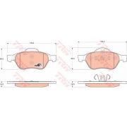 Слика 1 на плочки TRW COTEC GDB1687