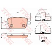 Слика 1 на плочки TRW COTEC GDB1732