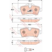 Слика 1 на плочки TRW COTEC GDB1766