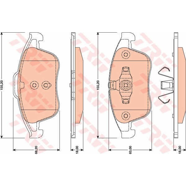 Слика на Плочки TRW COTEC GDB1790