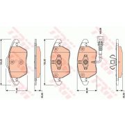 Слика 1 на плочки TRW COTEC GDB1807