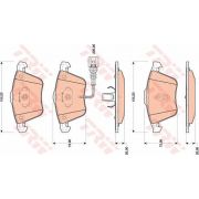 Слика 1 на плочки TRW COTEC GDB1809