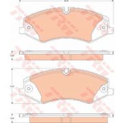 Слика 1 $на Плочки TRW COTEC GDB1825