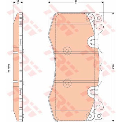 Слика на Плочки TRW COTEC GDB1834