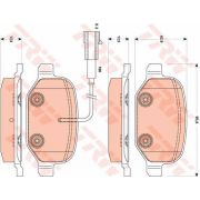 Слика 1 на плочки TRW COTEC GDB1881