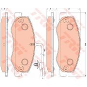 Слика 1 на плочки TRW COTEC GDB1885