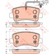 Слика 1 на плочки TRW COTEC GDB1903