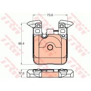 Слика 1 на плочки TRW COTEC GDB2028