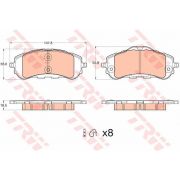 Слика 1 на плочки TRW COTEC GDB2044