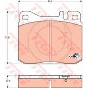 Слика 1 $на Плочки TRW COTEC GDB264