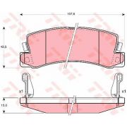 Слика 1 на плочки TRW COTEC GDB3164