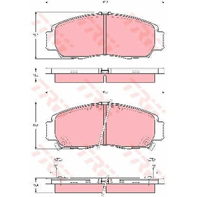 Слика на Плочки TRW COTEC GDB3240