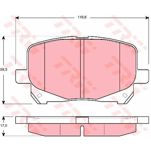 Слика на Плочки TRW COTEC GDB3248