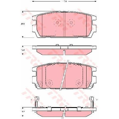 Слика на Плочки TRW COTEC GDB3296