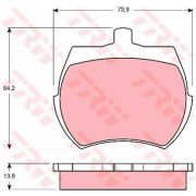 Слика 1 $на Плочки TRW COTEC GDB332