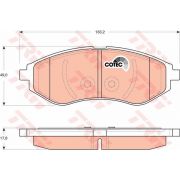 Слика 1 на плочки TRW COTEC GDB3330