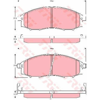 Слика на Плочки TRW COTEC GDB3340