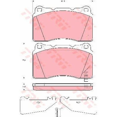 Слика на Плочки TRW COTEC GDB3349