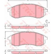 Слика 1 $на Плочки TRW COTEC GDB3380