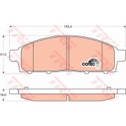 Слика 1 на плочки TRW COTEC GDB3435