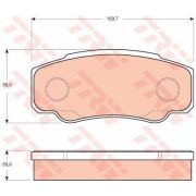 Слика 1 $на Плочки TRW COTEC GDB3441