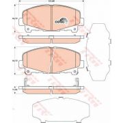 Слика 1 $на Плочки TRW COTEC GDB3477