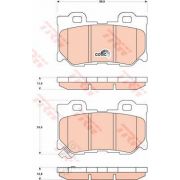 Слика 1 $на Плочки TRW COTEC GDB3515