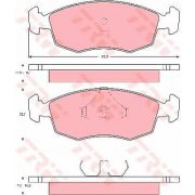 Слика 1 на плочки TRW COTEC GDB371