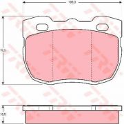 Слика 1 $на Плочки TRW COTEC GDB394