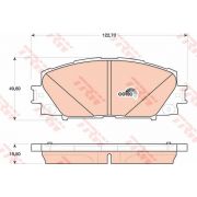 Слика 1 $на Плочки TRW COTEC GDB4173