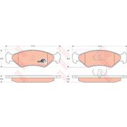 Слика 1 на плочки TRW COTEC GDB953