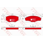 Слика 1 $на Плочки TRW DTEC COTEC GDB1274DTE