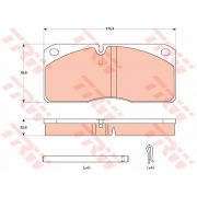 Слика 3 на плочки TRW PROEQUIP GDB5058