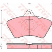 Слика 1 на плочки TRW PROEQUIP GDB5081