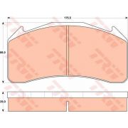Слика 3 на плочки TRW PROEQUIP GDB5088