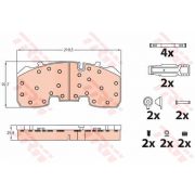 Слика 1 на плочки TRW PROEQUIP GDB5092